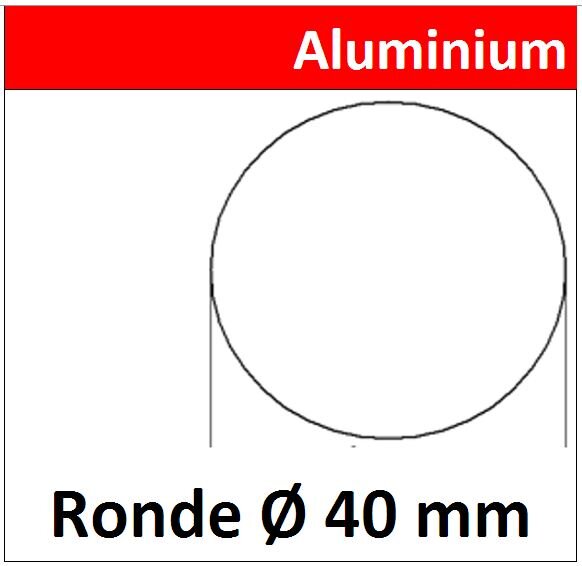 ALU Ronde &Oslash;40mm 8143-08 Alu Scheibe AR_&Oslash;40mm 1 St&uuml;ck 1,0mm