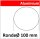ALU Ronde &Oslash;100mm 8143-12 Alu Scheibe AR_&Oslash;100mm 1 St&uuml;ck 1,0mm