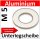 Unterlegscheibe Aluminium M5mm 8196 AU/1-M5mm kostenloser Versand