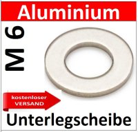 Unterlegscheibe Aluminium M6mm 8197 AU/1-M6mm kostenloser...