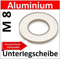 Unterlegscheibe Aluminium M8mm 8198 AU/1-M8mm kostenloser...