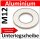 Unterlegscheibe Aluminium M12mm 8200 AU/1-M12mm kostenloser Versand