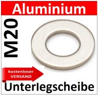 Unterlegscheibe Aluminium M20mm 8204 AU/1-M20mm...