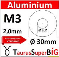 AU-SB M3 Unterlegscheibe &Oslash;30mm 8211...