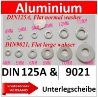 AU-SB M3 Unterlegscheibe DIN 9021 &Oslash;9mm 8226 AU-SB9/1-3,2/0,8mm SuperBig kostenloser Versand