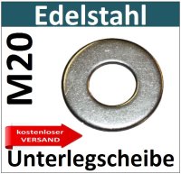 Unterlegscheibe Edelstahl DIN 9021 8228 M3-M20mm kostenloser Versand