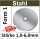 Stahl Ronde &Oslash;10-&Oslash;200mm 8148- St&auml;rke 1,0mm Versand kostenlos