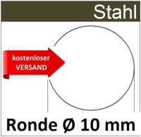Stahl Ronde &Oslash;10mm 8148-02- 25...