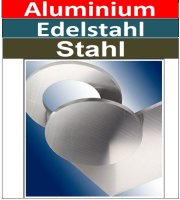 Stahl Ronde &Oslash;20mm 8148-10- SR20/0/1,0mm 10 St&uuml;ck Versand kostenlos