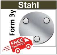 Stahl Ronde &Oslash;20mm 8148-10- SR20/0/1,0mm 10 St&uuml;ck Versand kostenlos