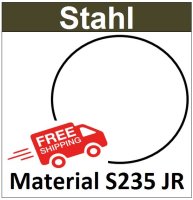Stahl Ronde &Oslash;25-150mm 8245-00 SR25-150/0/4,0mm Versand kostenlos