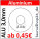 ALU Ronde &Oslash;30x3mm &Oslash;10,8mm1Loch 8277+V AluUnterlegscheibe AR30/1-10,8/3,0mm taurusShop24_de