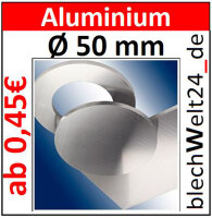 ALU Ronde &Oslash;50x3mm &Oslash;16,8mm1Loch 8281+V AluUnterlegscheibe AR50/1-16,8/3,0mm taurusShop24_de