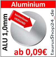 ALU Ronde &Oslash;15x1,0mm 5 St&uuml;ck 8284 AR15/0/1,0mm blechwelt24_de kostenloser Versand 