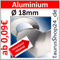 ALU Ronde &Oslash;18x1,0mm 5 St&uuml;ck 8284 AR18/0/1,0mm blechwelt24_de kostenloser Versand 