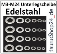 ALU Stahl Edelstahl Unterlegscheibe &Oslash;7-150...