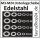 ALU Stahl Edelstahl Unterlegscheibe &Oslash;7-150 x1,0-10,0mm 1548 U-Scheibe