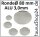 ALU Stahl Edelstahl Unterlegscheibe &Oslash;7-150 x1,0-10,0mm 1548 U-Scheibe